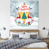 クリスマスの魂 キャンバスプリント (インサイチュ (寝室))