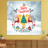 クリスマスの魂 キャンバスプリント (インサイチュ (リビング))