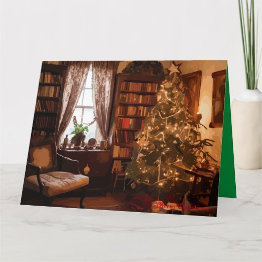 クリスマスの魅力 カード (正面)