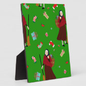 クリスマスの魔女ベファナ フォトプラーク (側面)
