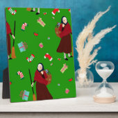 クリスマスの魔女ベファナ フォトプラーク (側面)