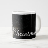 クリスマスの魔女小屋の挨拶 ジャンボコーヒーマグカップ (正面右)