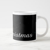 クリスマスの魔女小屋の挨拶 ジャンボコーヒーマグカップ (右)