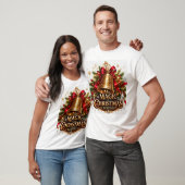 **クリスマスの魔法が始まる** Tシャツ (ユニセックス)