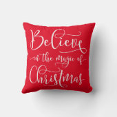 クリスマスの魔法で信じて下さい クッション (裏面)