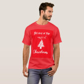 クリスマスの魔法に信じて Tシャツ (正面フル)