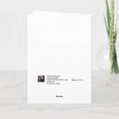 クリスマスの魔法は永遠に終わらない カード (裏面)