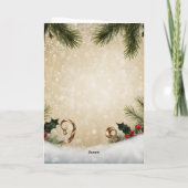 クリスマスの魔法をいつも信じて シーズンカード (裏面)