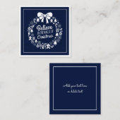 クリスマスの魔法を信じて オーダーメイド ノートカード (正面/裏面)