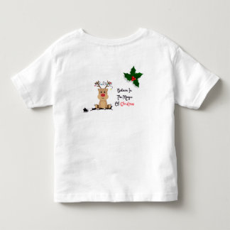 クリスマスの魔法を信じて トドラーTシャツ