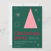 クリスマスの魔法を満喫する招待状 招待状 (正面)
