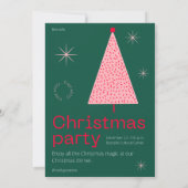 クリスマスの魔法を満喫する招待状 招待状 (裏面)