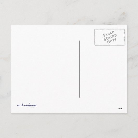 クリスマスの魔法を祈る シーズンポストカード (裏面)