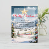 クリスマスの魔法を願って クリスマスカード (スタンド正面)