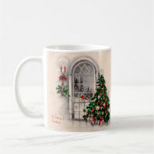 クリスマスの魔法アットホームマグカップ コーヒーマグカップ (左)