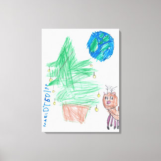 クリスマスの魔法 キャンバスプリント