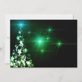 クリスマスの魔法 タイポグラフィ ツリー型, ZPR 招待状 (裏面)