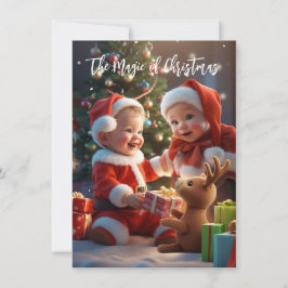 クリスマスの魔法 ノートカード