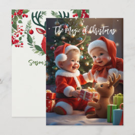 クリスマスの魔法 ノートカード