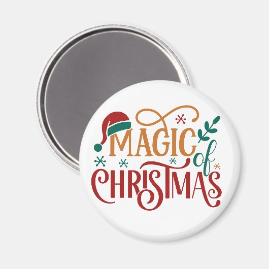 クリスマスの魔法 マグネット (正面/裏面)