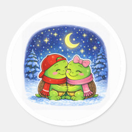 クリスマスの魔法 ラウンドシール