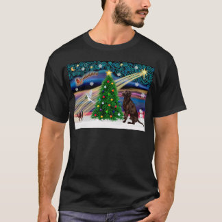 クリスマスの魔法 ラブラドール・レトリバー (C) Tシャツ