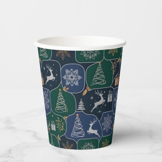 クリスマスの魔法 紙コップ (正面)
