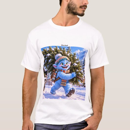 クリスマスの魔法 Tシャツ (正面)