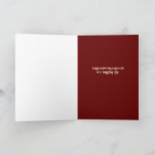 クリスマスの魚の交換品 シーズンカード (内部)