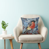 クリスマスの鳥 クッション (椅子)