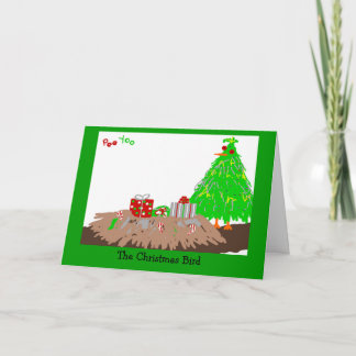 クリスマスの鳥 シーズンカード