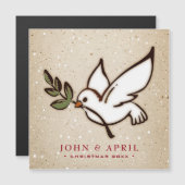 クリスマスの鳩 (正面/裏面)