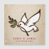 クリスマスの鳩 (正面)