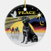 クリスマスの鳩 – 2モルモット(#2と#3) セラミックオーナメント (裏面)