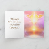 クリスマスの鳩「SEASON OF LOVE」カード カード (内部)