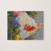 クリスマスの鶏 ジグソーパズル (横)