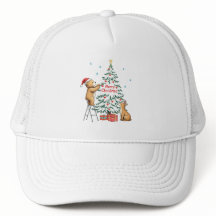 クリスマスの鹿と熊