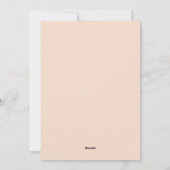 クリスマスの鹿 シーズンカード (裏面)