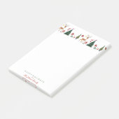 クリスマスの鹿 |メモ |付箋 ポストイット (アングル)