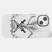 クリスマスの麦と剣とガーディアン iPhoneケース (裏面横)