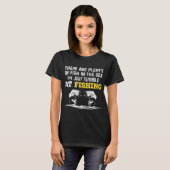 クリスマスの黄色いバスフィッシュ Tシャツ (正面フル)