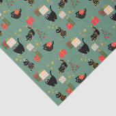 クリスマスの黒猫 薄葉紙 (詳細)