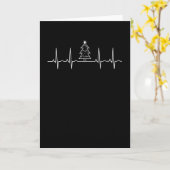 クリスマスの鼓動 カード (黄色い花)