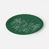 クリスマスの11日目7"紙プレート ペーパープレート (アングル)