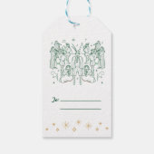 クリスマスの11日目/クリスマスプレゼントラベル ギフトタグ (裏面)