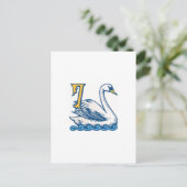 クリスマスの12の日 – 七白鳥A – スイミング シーズンポストカード (スタンド正面)