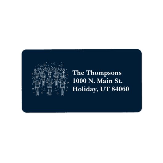 クリスマスの12日目/クリスマスラベル ラベル (正面)