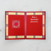 クリスマスの12日 シーズンカード (内部)