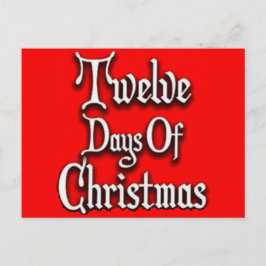 クリスマスの12日 シーズンポストカード