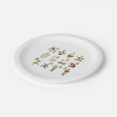 クリスマスの12日  ペーパープレート (アングル)